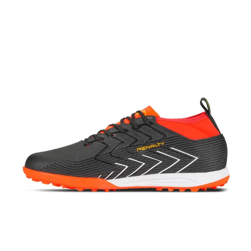 Chuteira Penalty Society Storm Y-3 Branco/preto/amarelo/coral 034 - Penalty