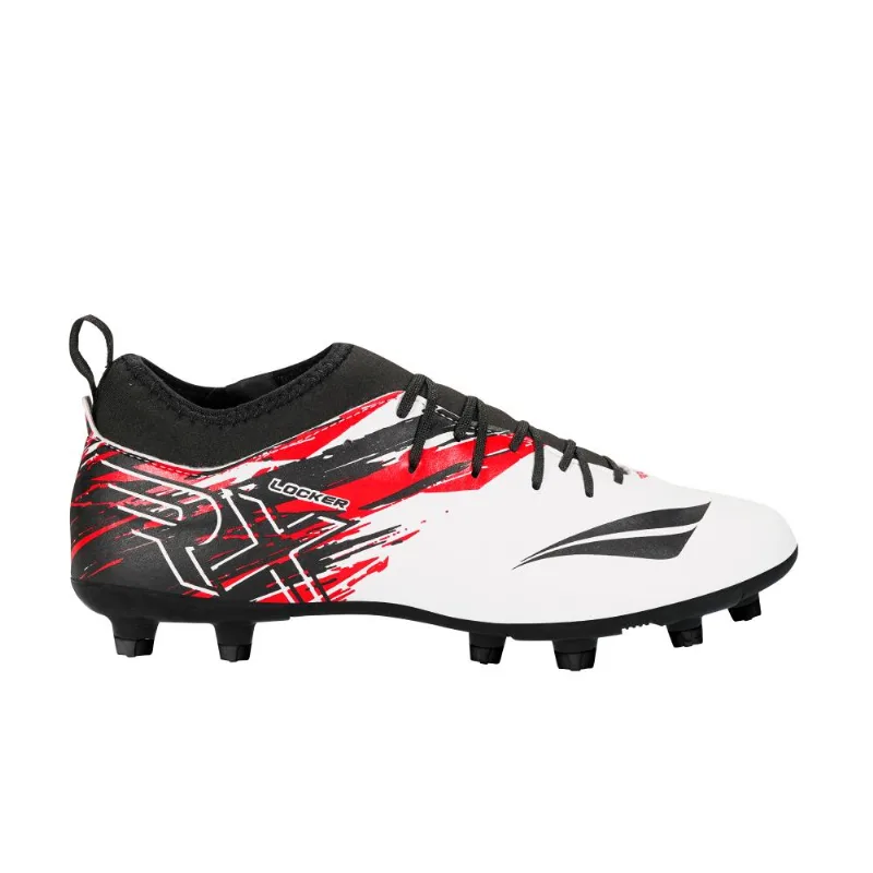 Chuteira Penalty Campo Rx Locker Y-4 Branco/preto/vermelho 044 - Penalty