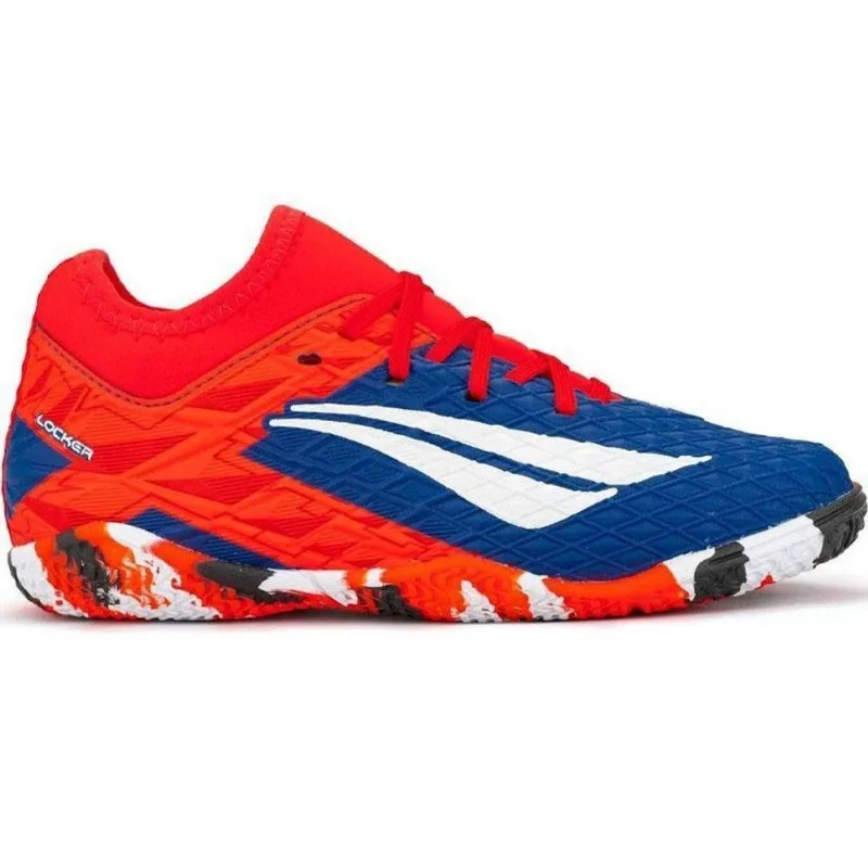 Chuteira Penalty Futsal Rx Locker Kids Y-3 Marinho/branco/coral 035