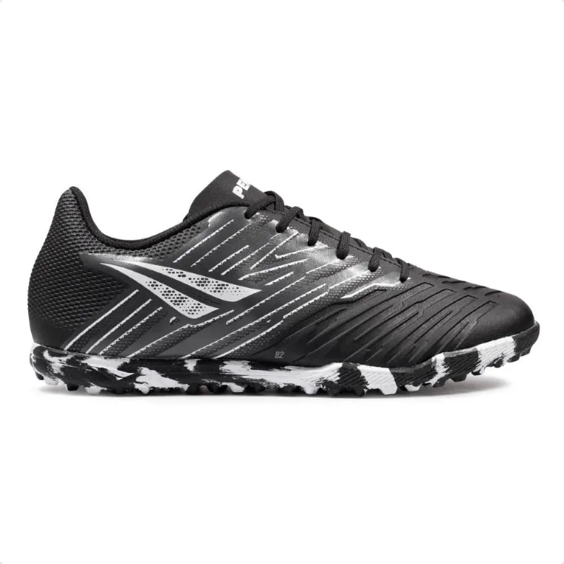 Chuteira Society Penalty Fúria Y-4 Unissex 41 / Preto / Branco