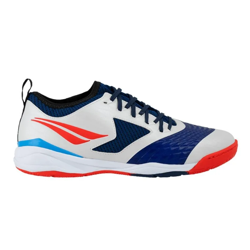 Chuteira Futsal N°40 Penalty Max 1000 Ecoknit Vermelho E Azul (MP)