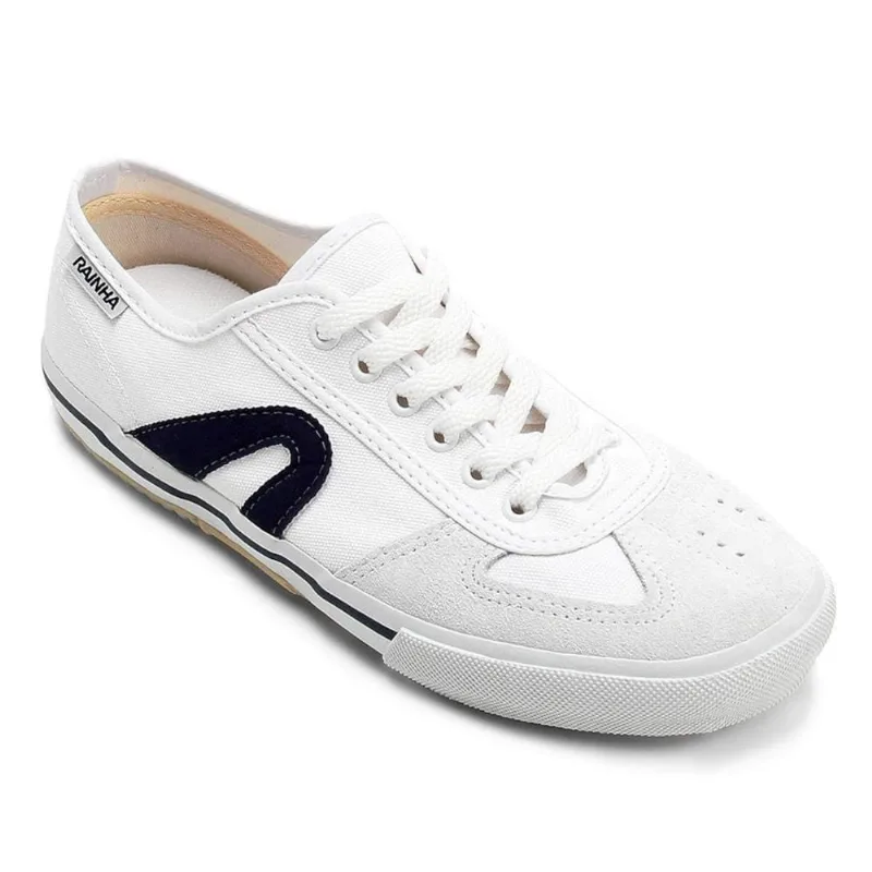 Tenis Rainha Vl 2500 Branco Adulto Branco/Marinho 44 / Branco