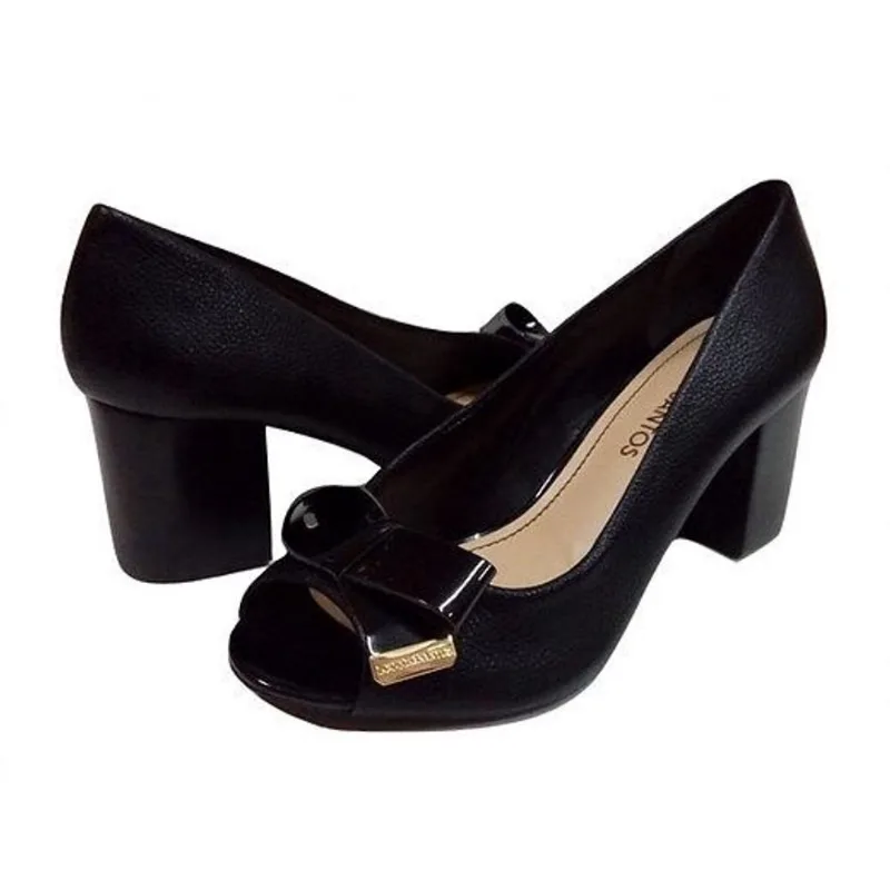 Peep Toe Loucos & Santos Couro