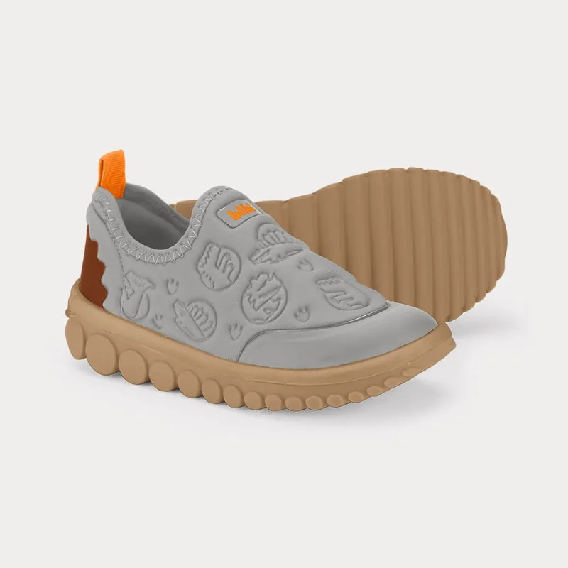 Tênis Infantil Bibi Roller 2.0 Cinza de Dinossauro 1155477 26