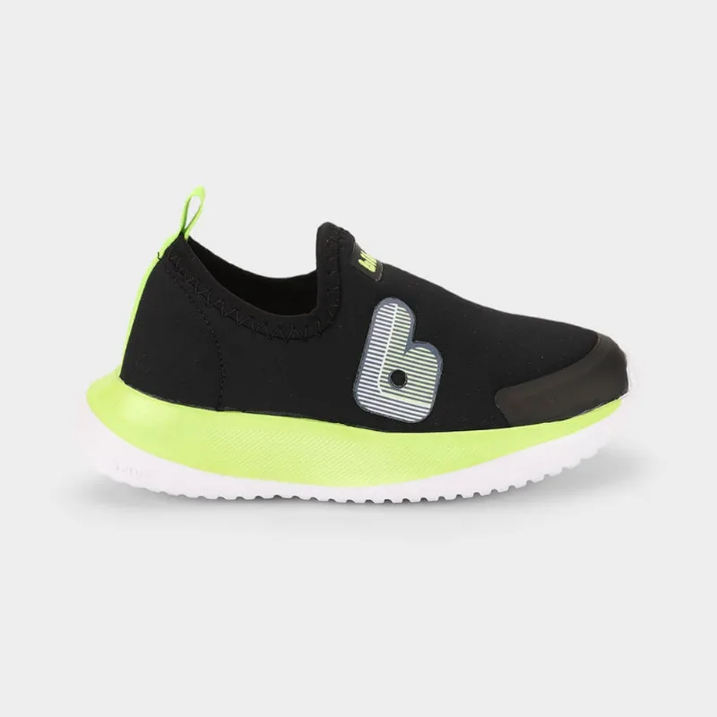 Tênis Infantil Bibi Flash Preto com Verde 1232293 24