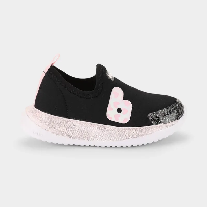 Tênis Infantil Bibi Flash Preto com Rosa 1232295 20