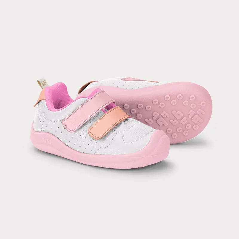 Tênis Infantil Bibi Fisioflex 5.0 Branco com Rosa 1265134 18