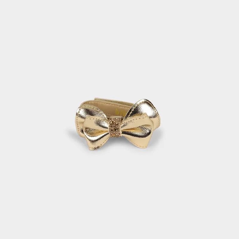 Pulseira Infantil Bibi Dourada de Borboletas - Calçados Bibi