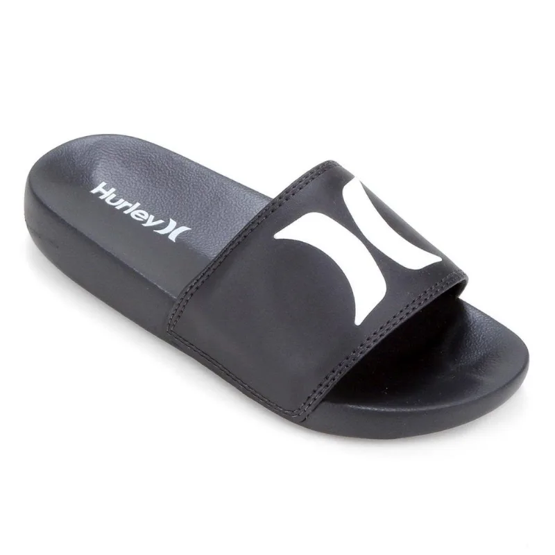 Chinelo Hurley Slide Icon Preto/preto 038