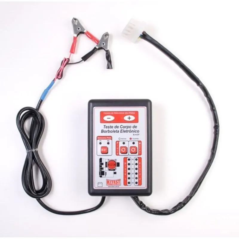 Teste De Corpo De Borboleta Eletrônico Com 6 Cabos