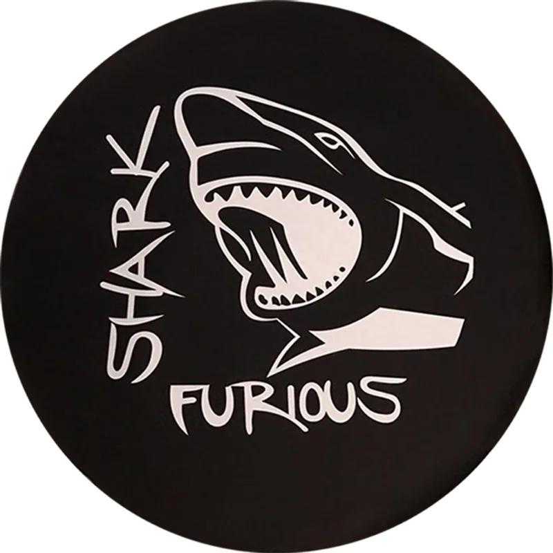 Capa De Estepe Shark Furious Aro 17 À 19 Com Cadeado Aço