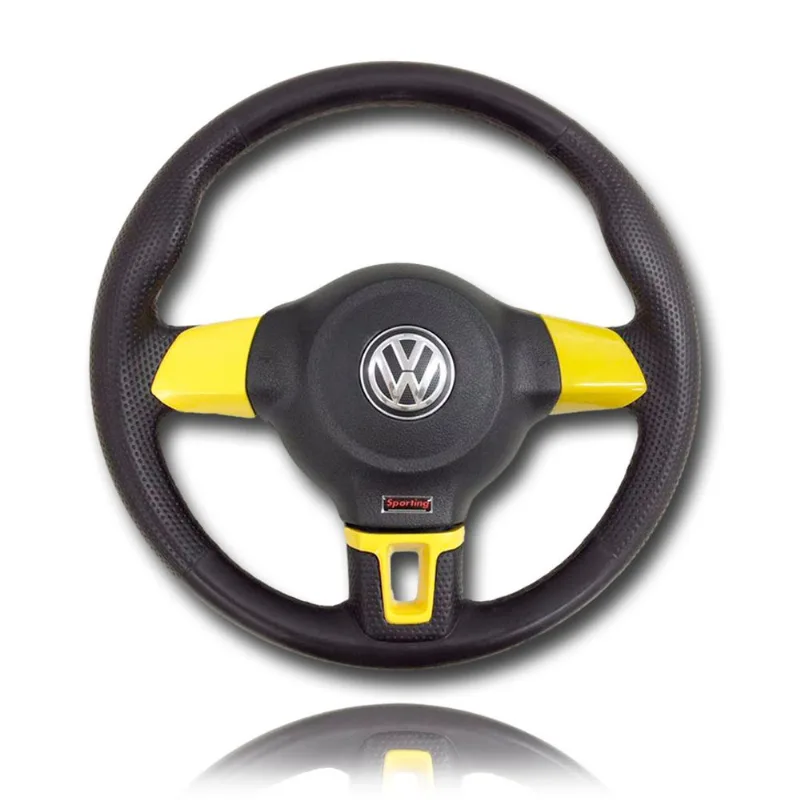 Volante Esportivo Amarelo Volkswagen G5/6 Voyage Golf Bora