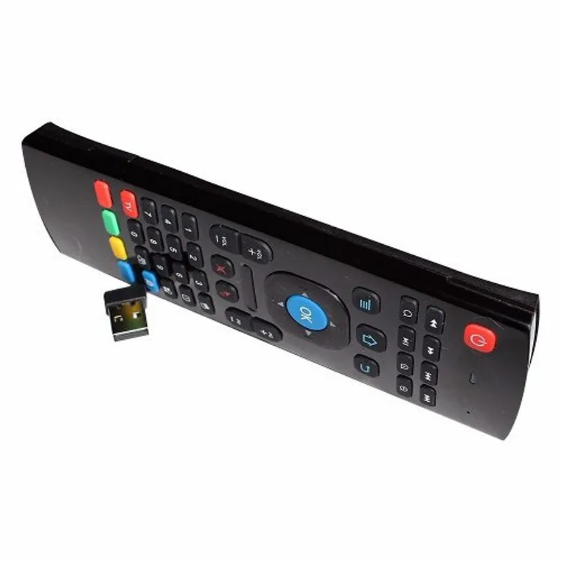 Air mouse wireless controle remoto smart tv pc t2