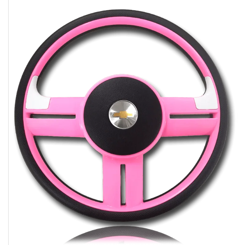 Volante Esportivo Rallye Surf Rosa Omega Vectra Astra Prisma