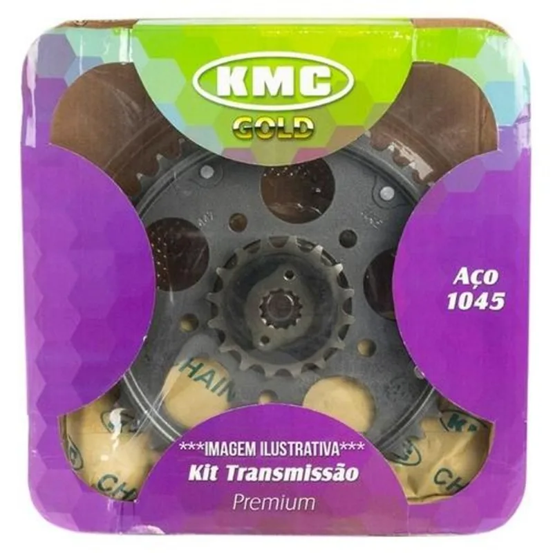 Kit Relação Kmc -nx 350 Sahara (todos Os Anos)- Com Retentor