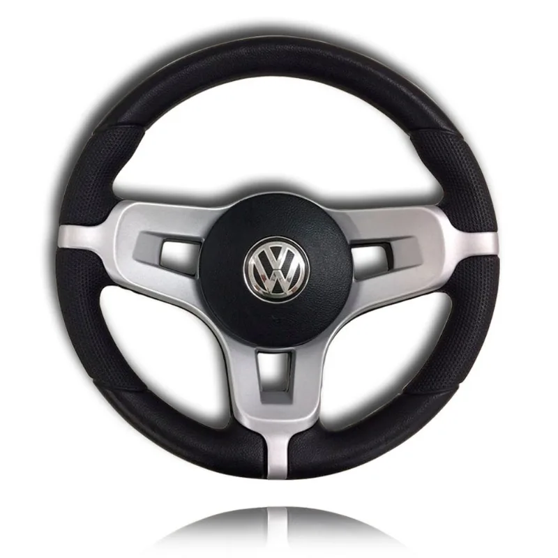 Volante Esportivo Mustang Prata Golf Novo Gol G5 Polo Fox