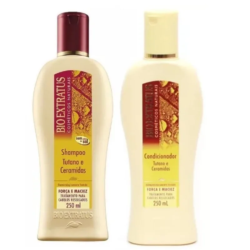 Kit Tutano Ceramidas 2 Produtos 250 ml Bio Extratus