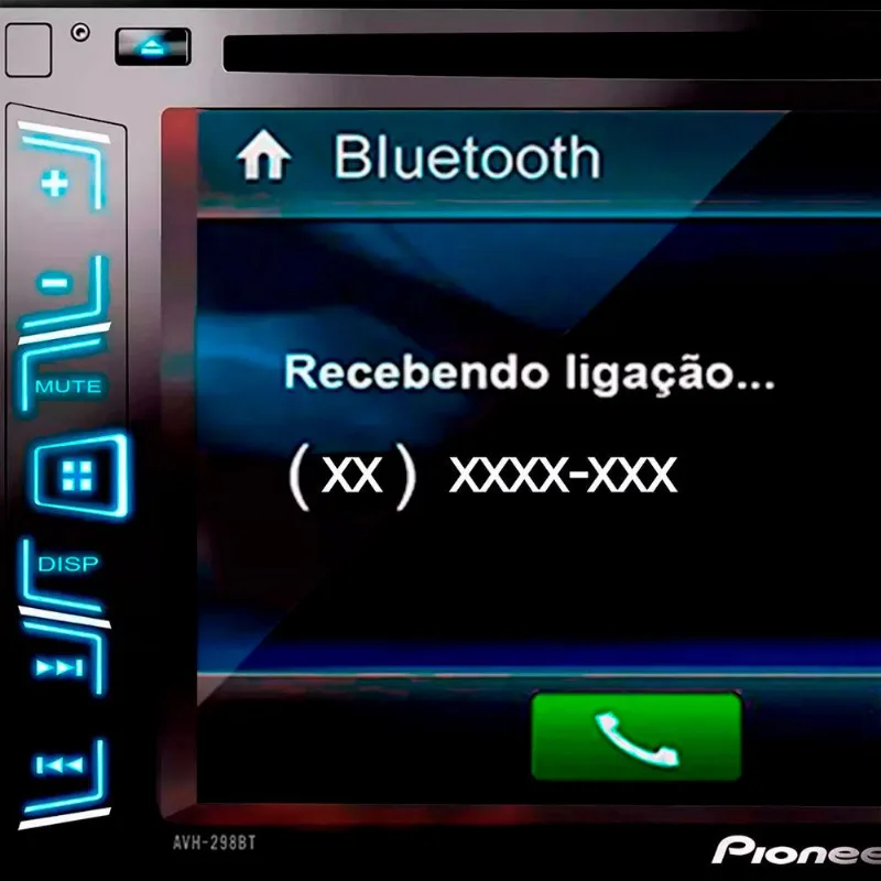 Dvd Player Automotivo Pioneer Avh-298bt Bluetooth