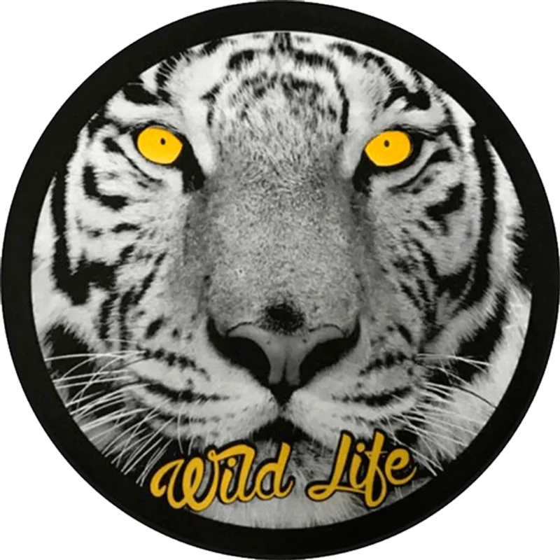 Capa De Estepe Wild Life Aro 17 À 19 Com Cadeado Aço