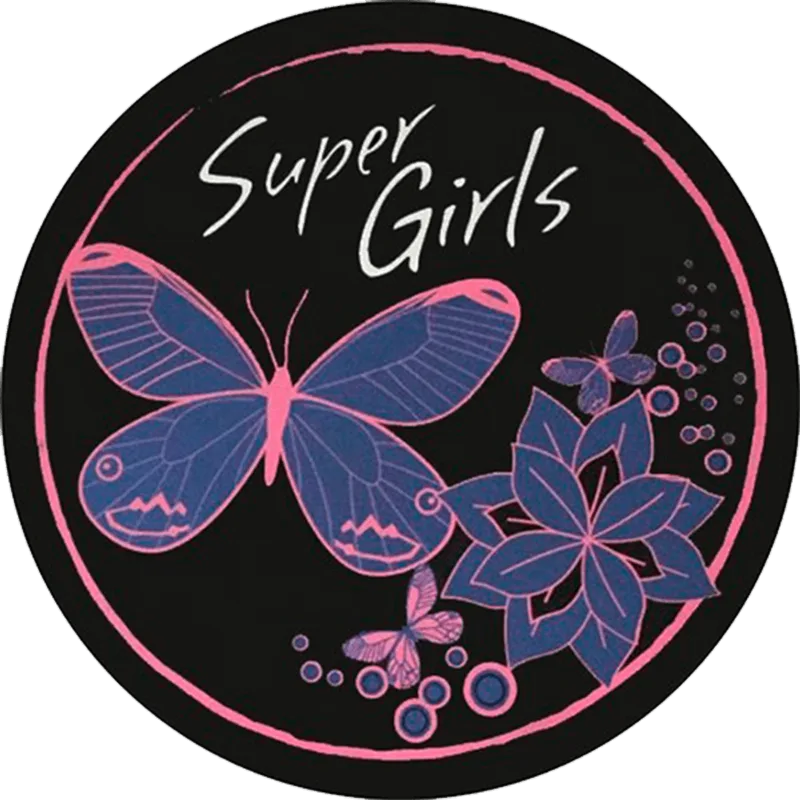 Capa De Estepe Super Girl Aro 17 À 19 Com Cadeado Aço