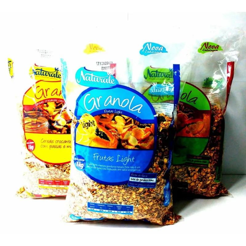 6 Kg Granola Crocante Cereais + Frutas Ideal + Light Regimes