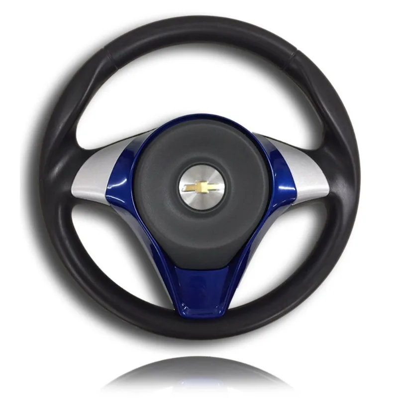 Volante Sporting Azul Com Cubo Omega Vectra Astra Prisma
