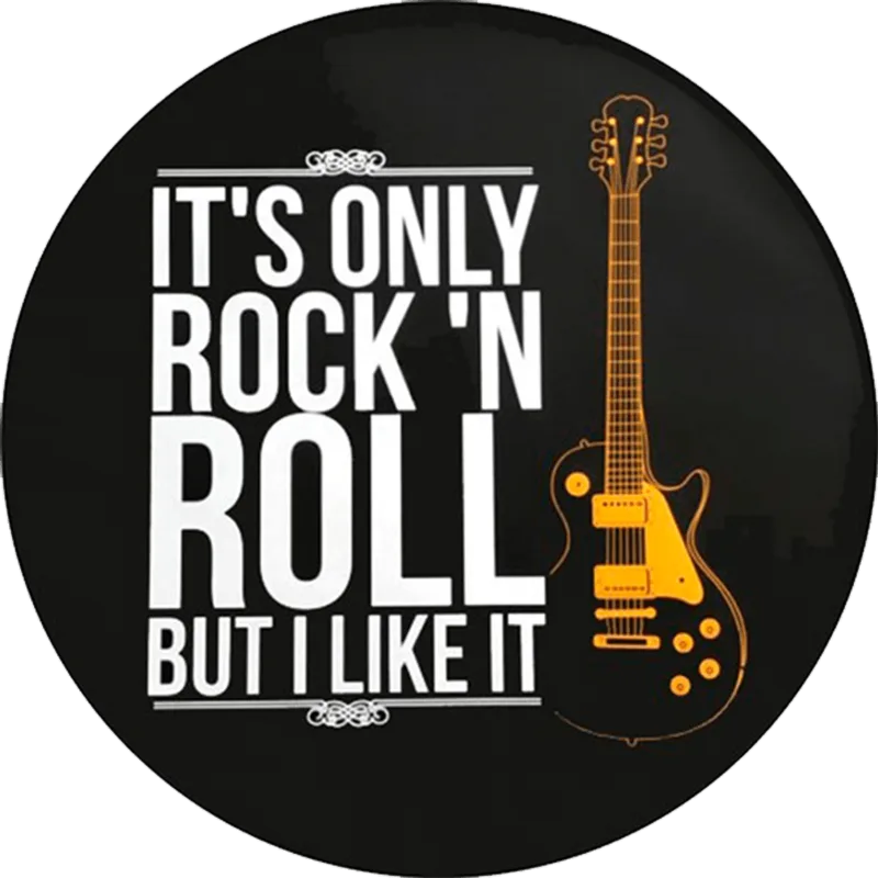 Capa De Estepe Rock N Roll Aro 13 À 15 Com Cadeado Aço
