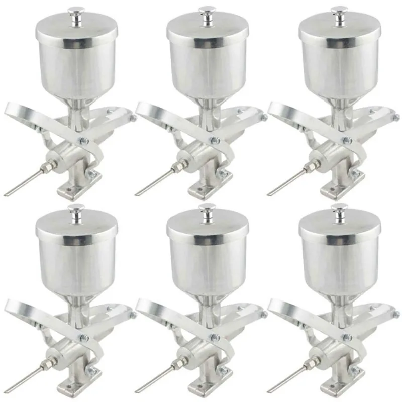 Kit c/ 6 Recheadores Recheador Pão De Queijo Alumínio 500ml