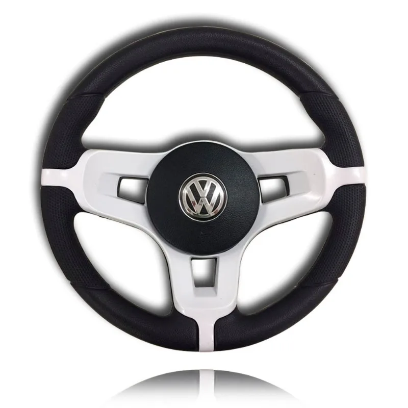 Volante Esportivo Mustang Branco Volkswagen Gol G2 G3 G4
