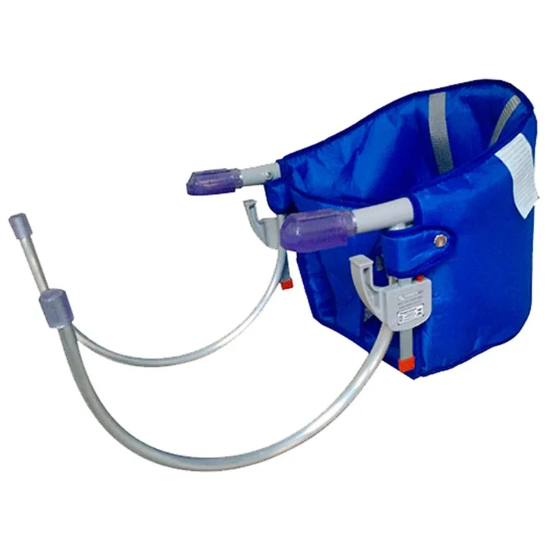 Cadeira Bebê Alimentação Portátil Suspensa Azul Sapeca Kids
