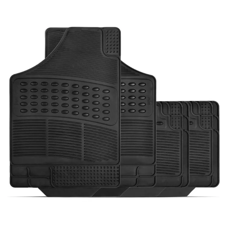 Tapete Borracha Universal A Volkswagen Quantum 2002 Preto