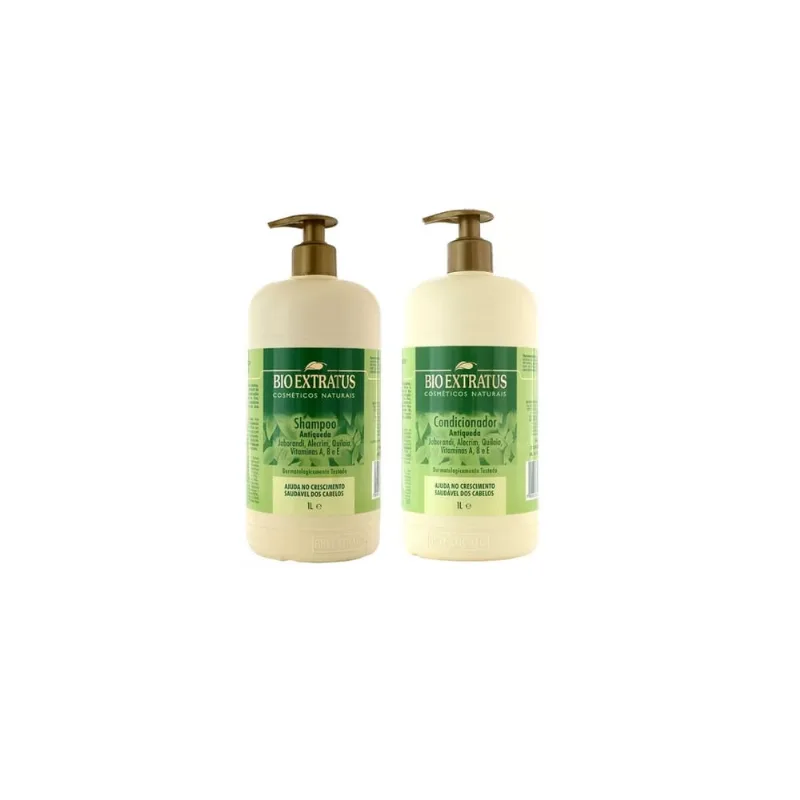 Kit Antiqueda Jaborandi 1L Bio Extratus 2 Produtos