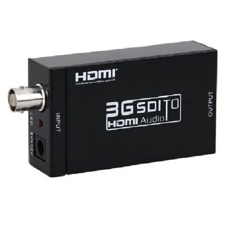 Conversor adaptador sd-sdi hd-sdi e 3g-sdi para hdmi V1.4