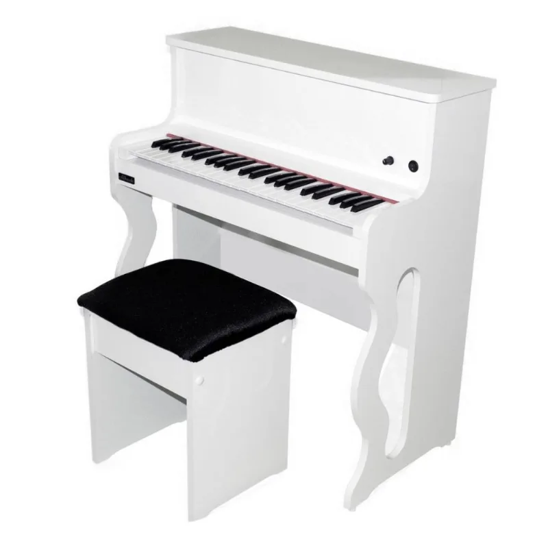 Pianos Infantil Albach Branco e Luxo e Elegância AL8