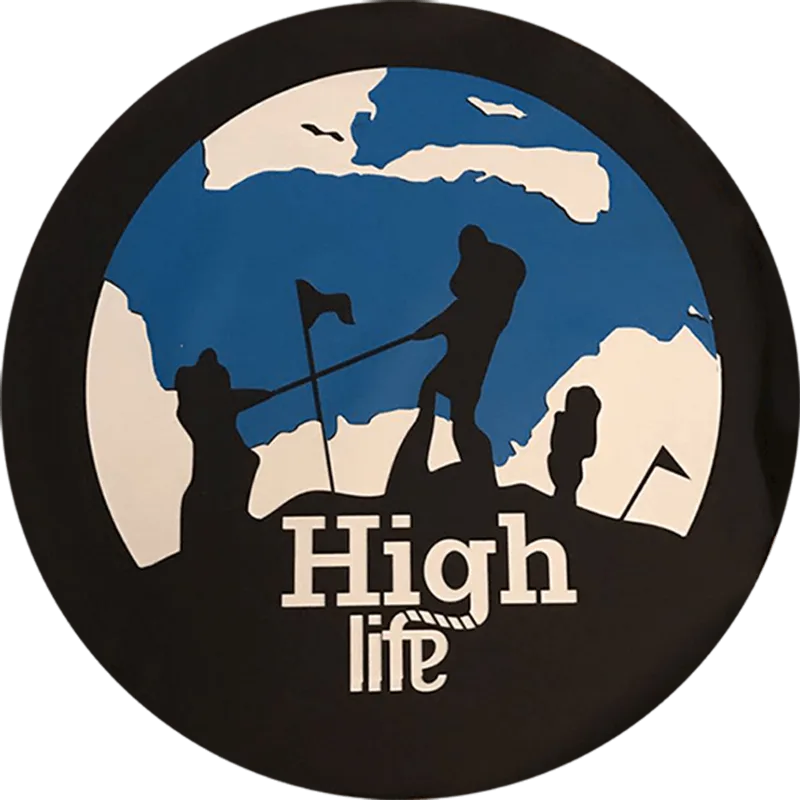Capa De Estepe High Life Aro 17 À 19 Com Cadeado Aço