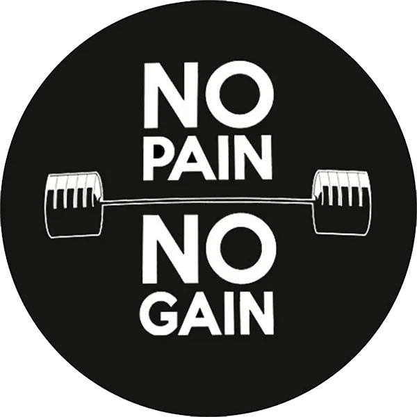Capa De Estepe No Pain No Gain Aro 13 À 15 Com Cadeado Aço