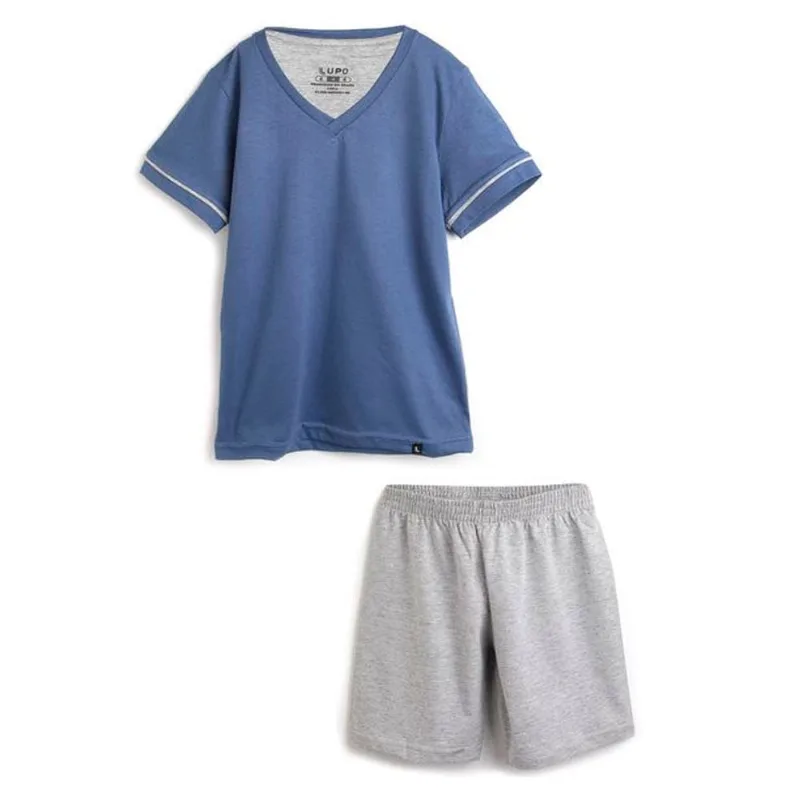 PIJAMA LUPO INFANTIL KM 20000-002 AZUL-0771/02 - Lupo