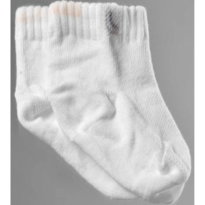 Meia Lisa Baby Tam. 20 a 23 Branco - 20 a 23