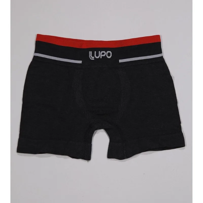 Cueca Boxer Kids Grafite - 137010 De 3 a 14 anos Cinza - GG