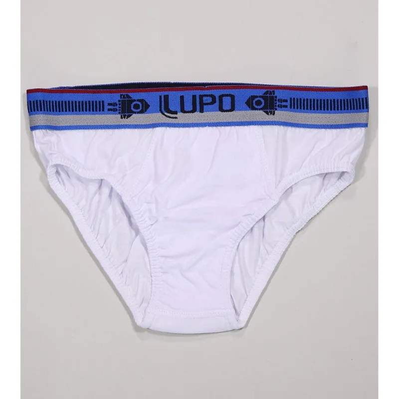 Cueca Slip Branco Lupo - 361001 De 3 a 14 anos Branco - G
