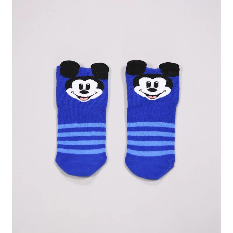 Meia Disney Baby - Mickey Azul - 16 a 23