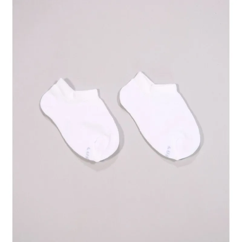 Kit Meia Sapatilha Baby com 2 unidades Branco - 16 a 23