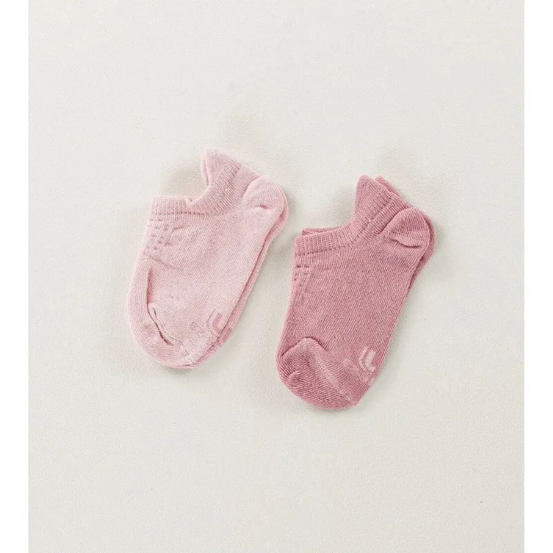 Kit Meia Sapatilha Baby com 2 unidades Rose Rose - 16 a 23