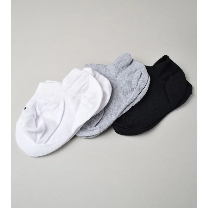Kit Meia Kids Cano Curto com 3 Pares Tam. 24 a 35 Colorido - 24 a 27