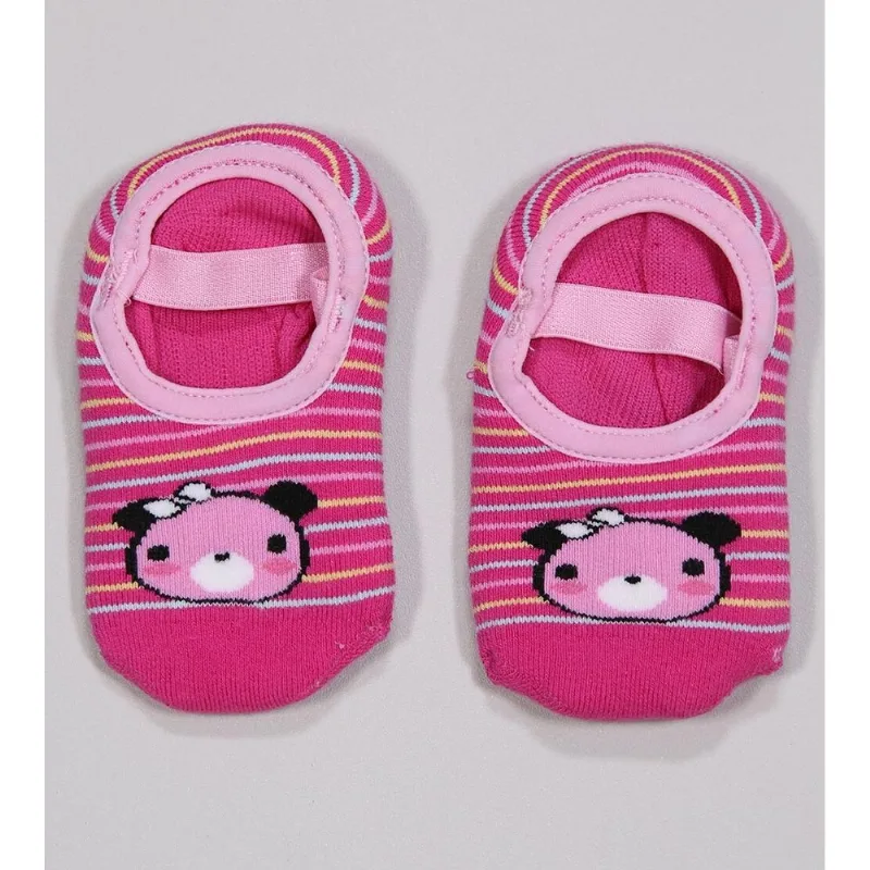 Meia Sapatilha Baby Antiderrapante Rosa Tam. 16 a 23 Rosa - 16 a 23
