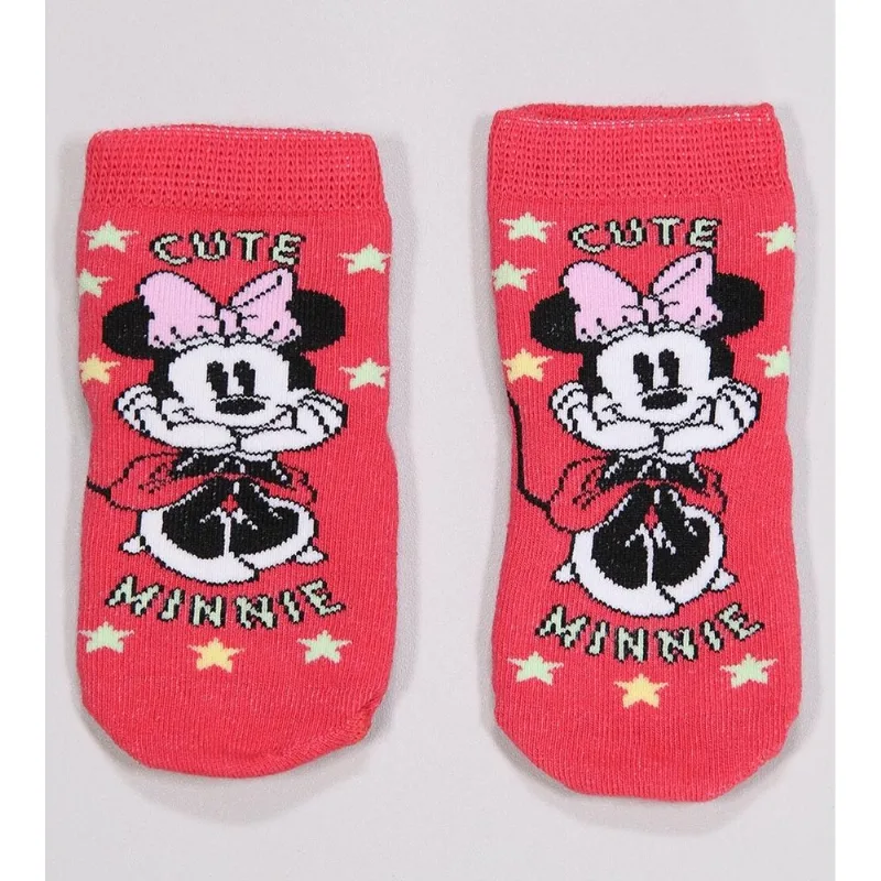 Meia Disney Baby - 020190/039/5290 Vermelho - 16 a 23
