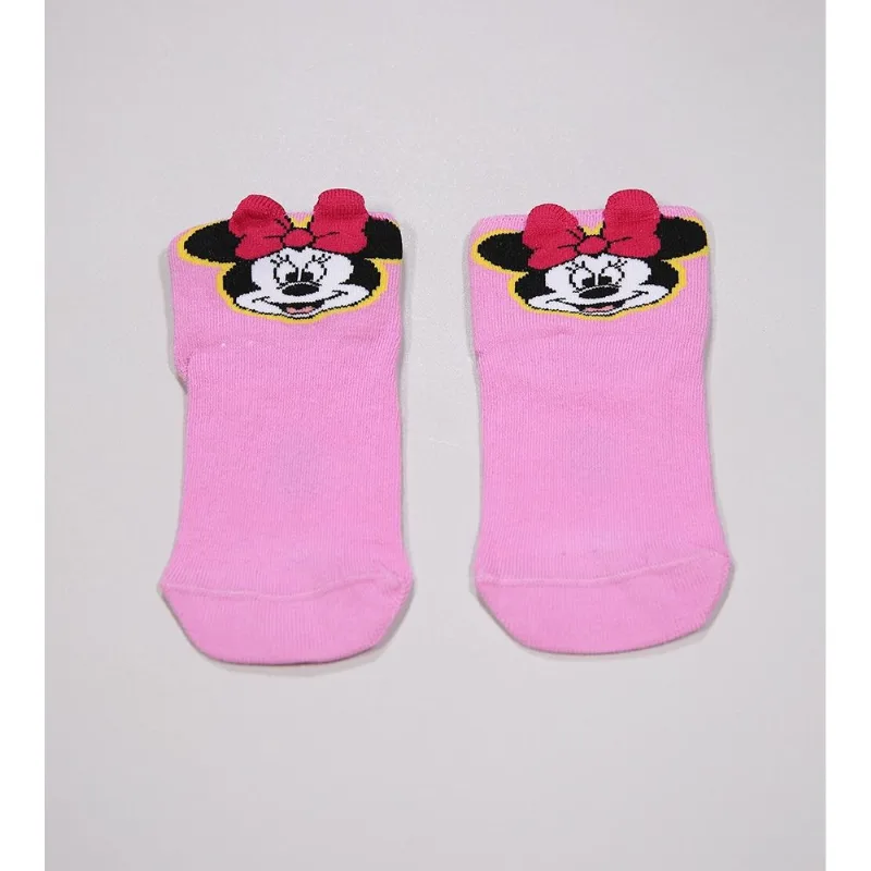 Meia Kids Mickey e Seus Amigos Tam. 24 a 29 Rosa - 24 a 29