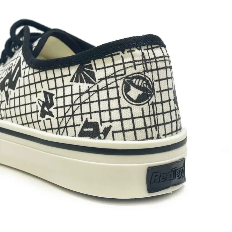 Tênis Redley Originals Icons Branco Pretro