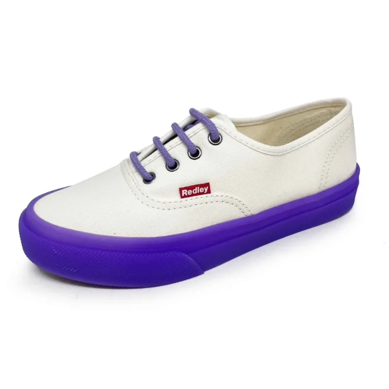 Tênis Redley Originals Translucído Branco Roxo - Redley