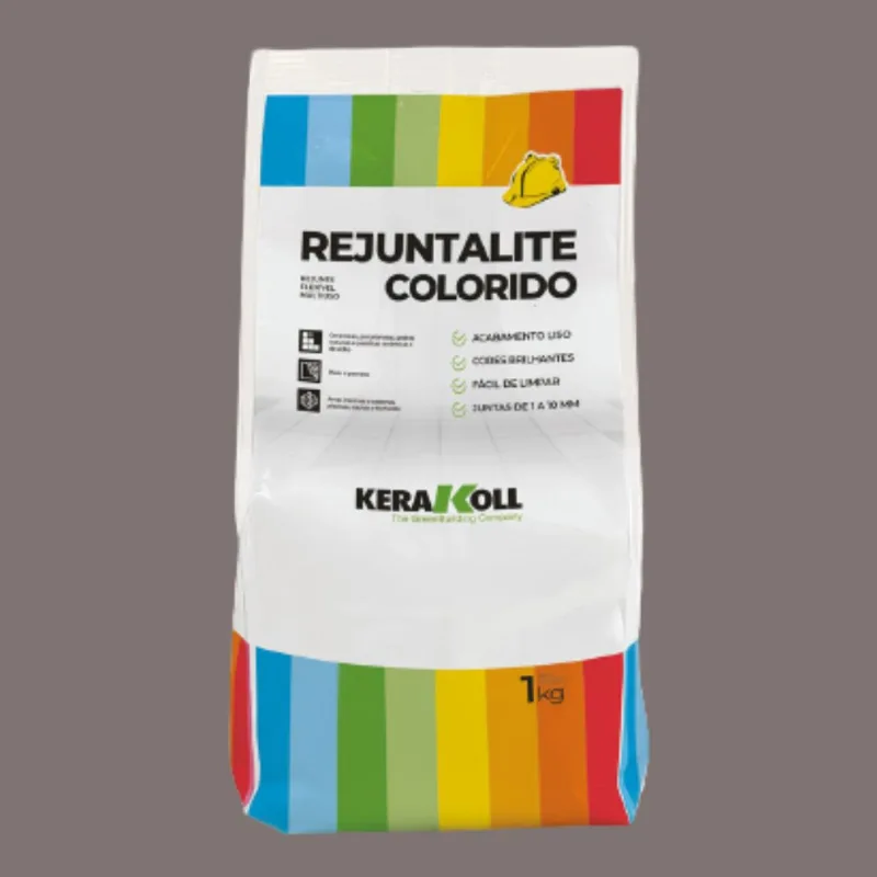Rejunte Resinado Cerâmica e Porcelanato 1kg Kerakoll Rejunte Cerâmica e Porcelanato Antracite 1kg Kerakoll - KERAKOLL